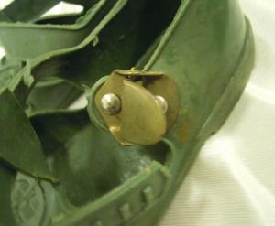 YEŞİL YAZLIK ÇOCUK YANDAN MANDALLI 23 - 24 NUMARA ÇOCUK AYAK KAPI 