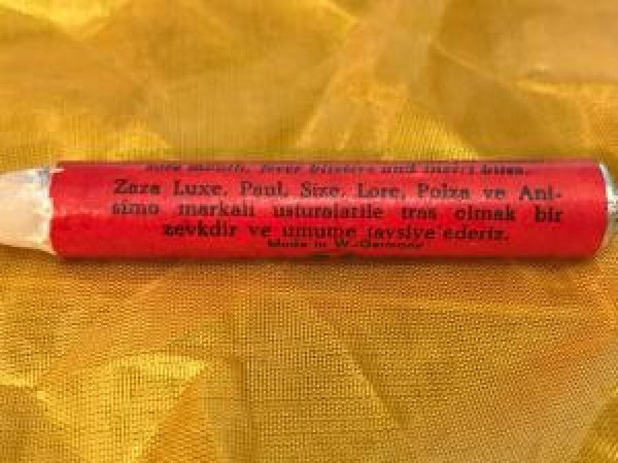 ZAZA STYPTIC PENCIL INDISPENSABLE IN SHAVING KAN TAŞI ITRAŞ ESNASINDA KESİKLERDE KANI DURDURMASI 