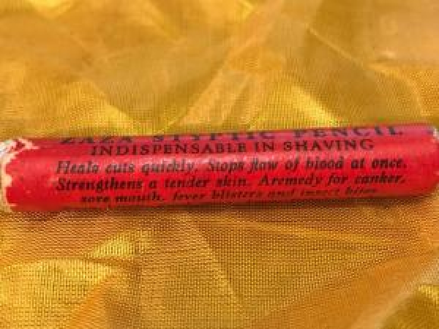 ZAZA STYPTIC PENCIL INDISPENSABLE IN SHAVING KAN TAŞI ITRAŞ ESNASINDA KESİKLERDE KANI DURDURMASI 