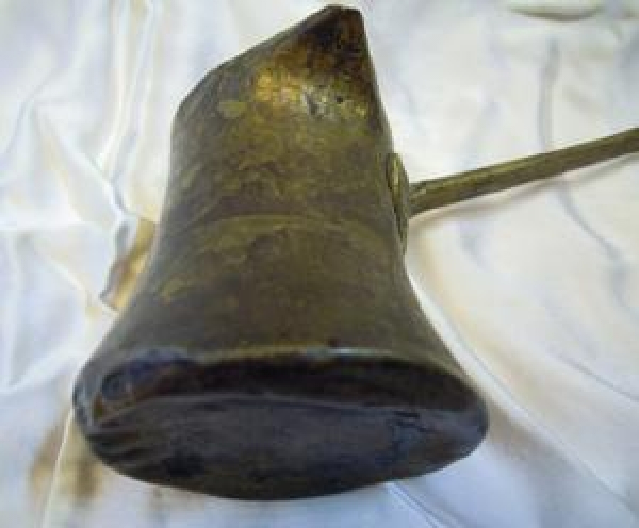 BAKİR EL YAPIM TİRYAKİ KAHVE CEZVE