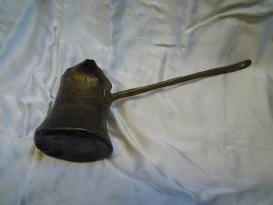 BAKİR EL YAPIM TİRYAKİ KAHVE CEZVE