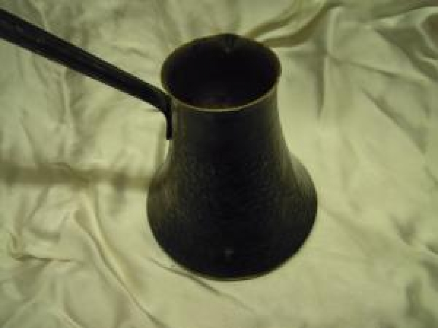 BAKIR SAPI İMZALI KAHVE CEZVE