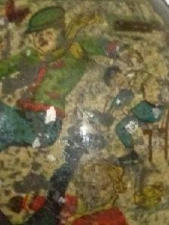 EL BOYAMA TENEKE AÇILAR 2 PARÇA PASKALYA EDİYE KUTU YUMURTA 