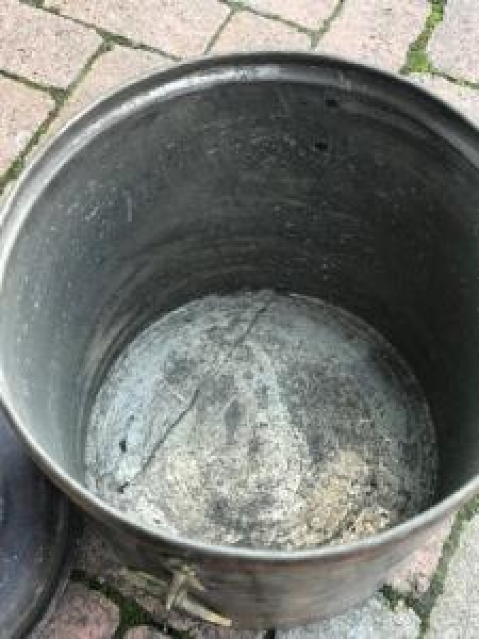 EL DÖVME BAKIR KAPAKLI KULPLU SU KAZAN KULLANIMA HAZIR 