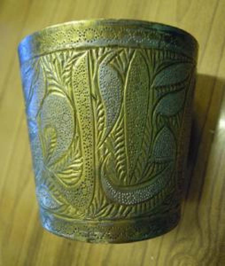 KALEM İŞİ İŞLEMELİ SU BARDAĞI PİRİNC