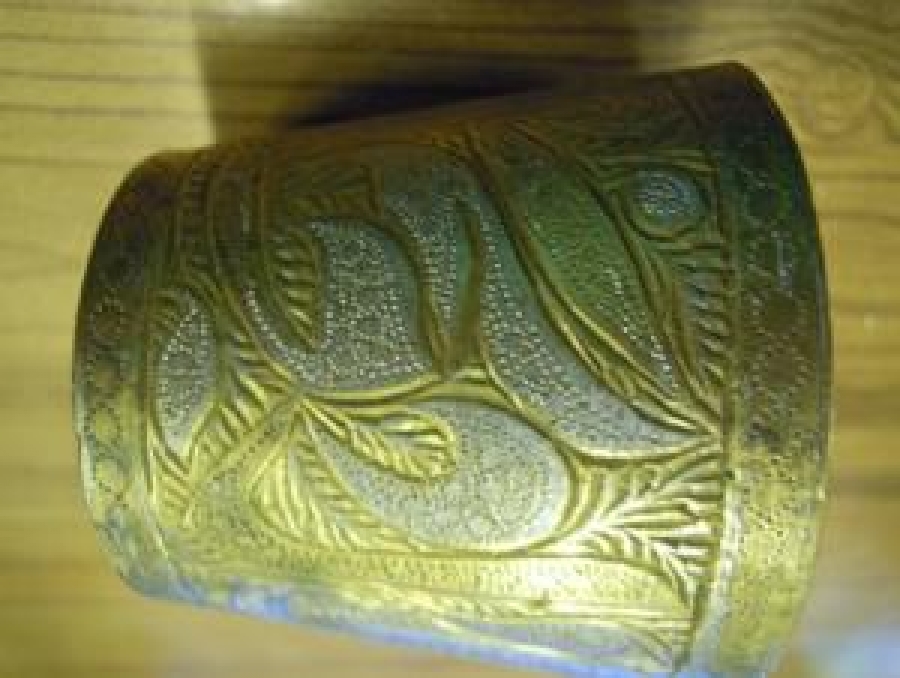 KALEM İŞİ İŞLEMELİ SU BARDAĞI PİRİNC