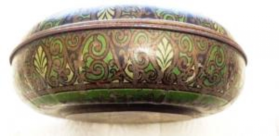 MELBA FRANSIZCA VE TÜRKÇE YAZILI TENEKE ÇİKOLATA KUTUSU 