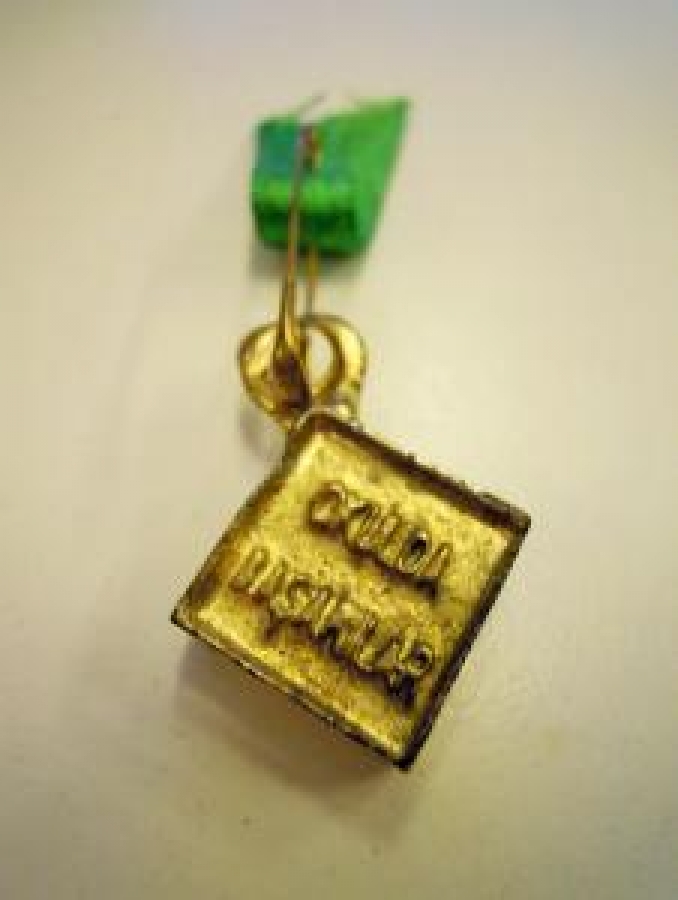 OKULDA BAŞARILAR YAZILI NAZARLIK ÖNLÜK ÜZERİNE İĞNE İLE TAKILAN 