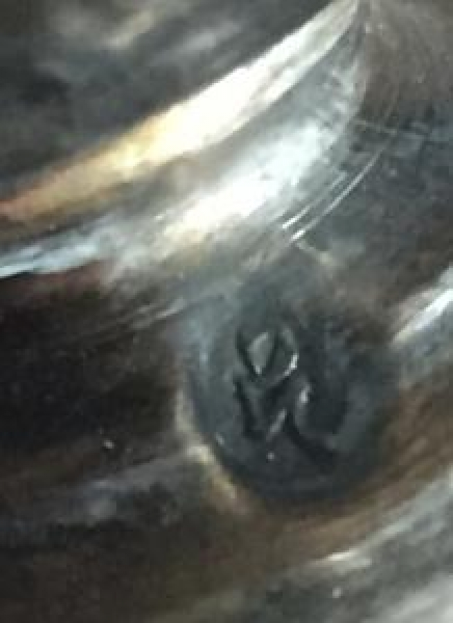 OSMANLI TURALI DAMGALI GÜMÜŞ FİNCAN ZARFI 2 ADET USTA İŞİ 