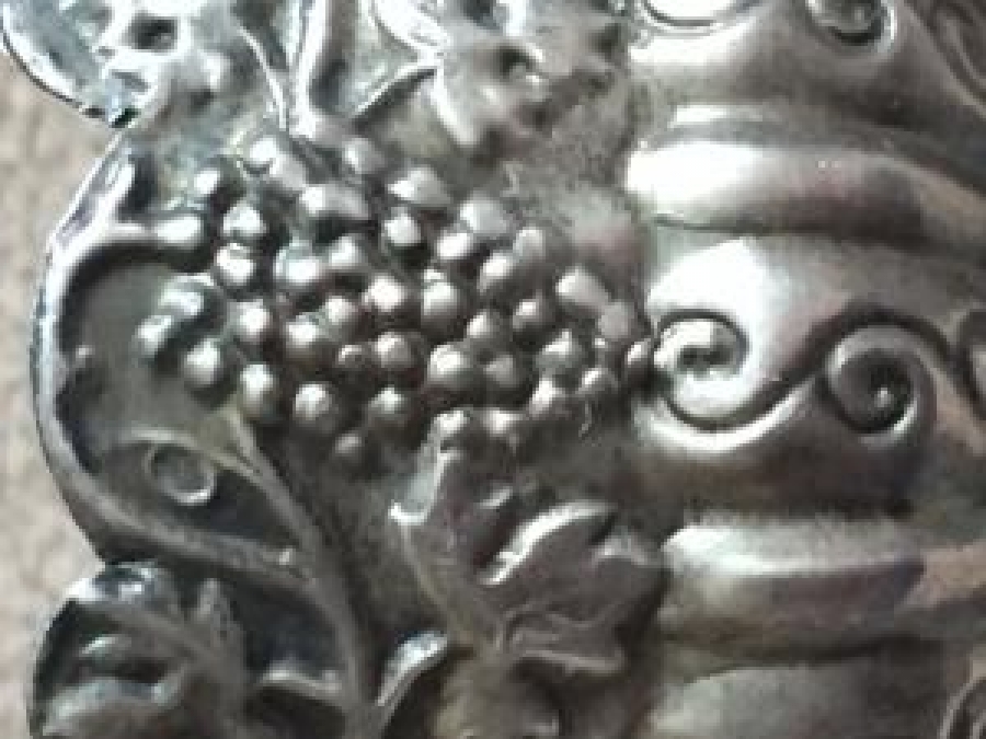 OSMANLI TURALI DAMGALI GÜMÜŞ FİNCAN ZARFI 2 ADET USTA İŞİ 