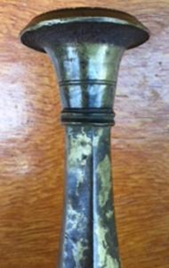 TEKLİ BRONZ ŞAMDAN MUMLUK