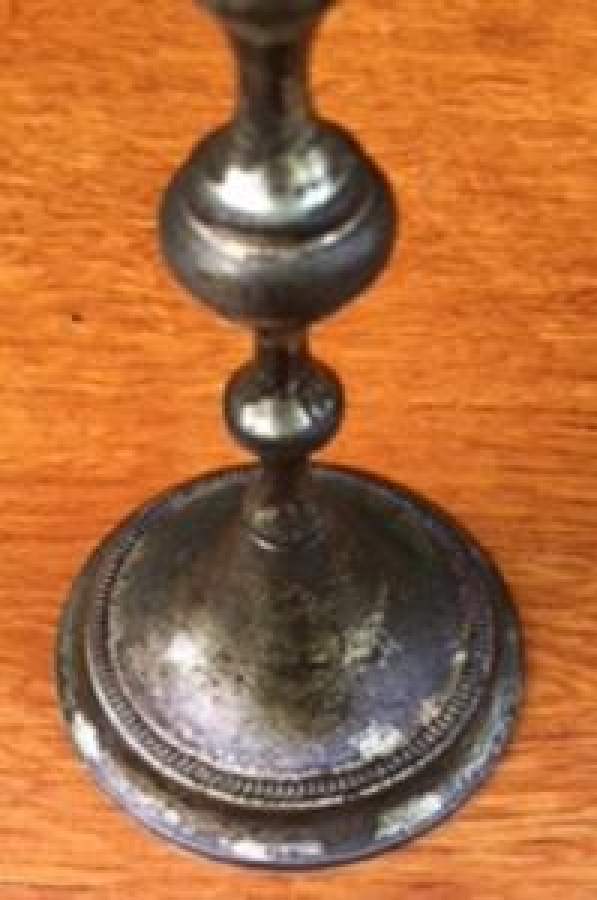 TEKLİ ŞAMDAN BRONZ MUMLUK