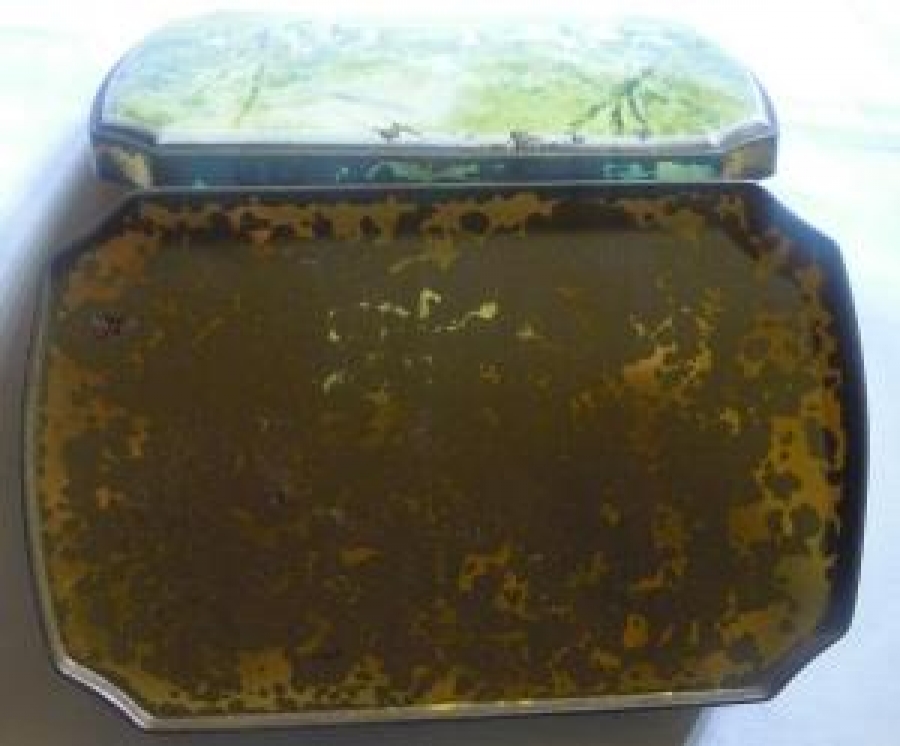 TENEKE KAPAKLI CAY KUTU ASSAM HERRENTEE TEEHAUS RONNEFELDT FRANKFURT