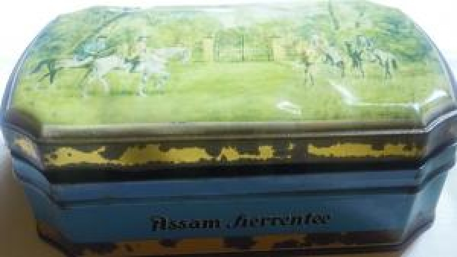 TENEKE KAPAKLI CAY KUTU ASSAM HERRENTEE TEEHAUS RONNEFELDT FRANKFURT