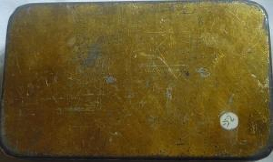 TENEKE KAPAKLI TÜTÜN KUTU MASTER 50 FEINSTER SHAG ENGLISCHE MISCHUNG 