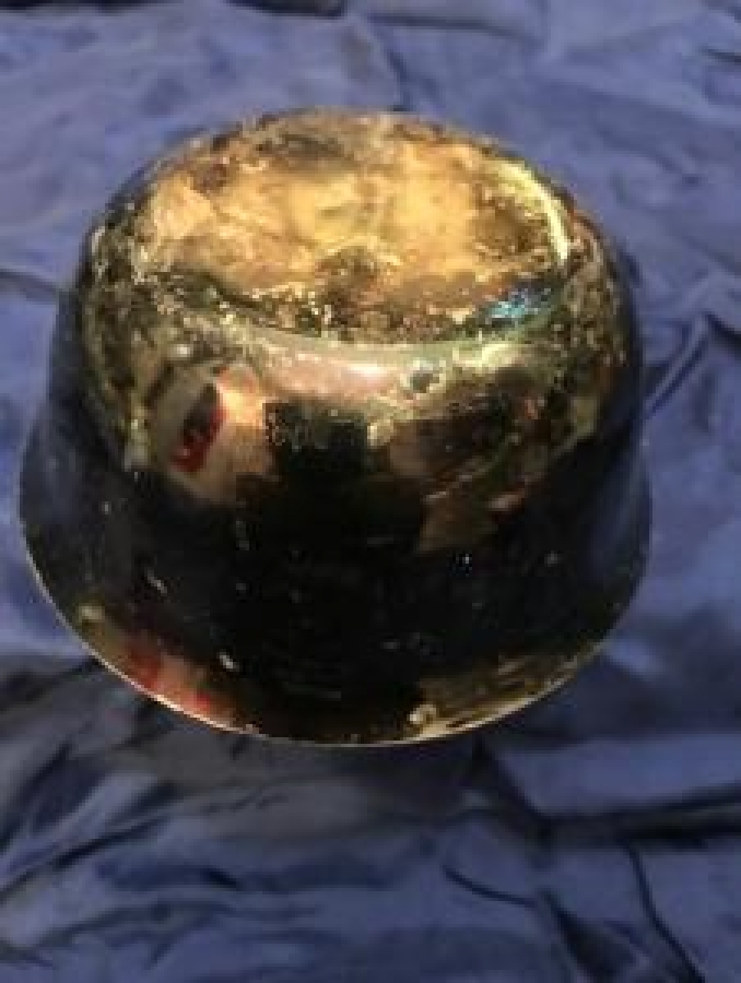 UFAK BOY GÜMÜŞ KAPLAMA TIRAŞ SABUN TAS 