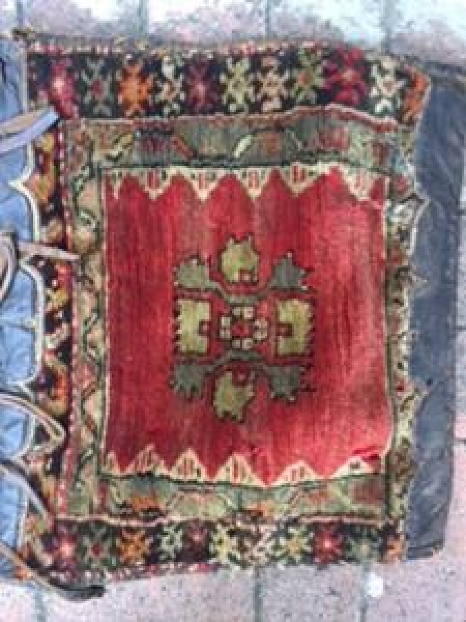 YÜK TAŞINMASI İÇİN BİNEK HAYVANININ ÜZERİNE KOYULAN EŞŞEK PALAN 