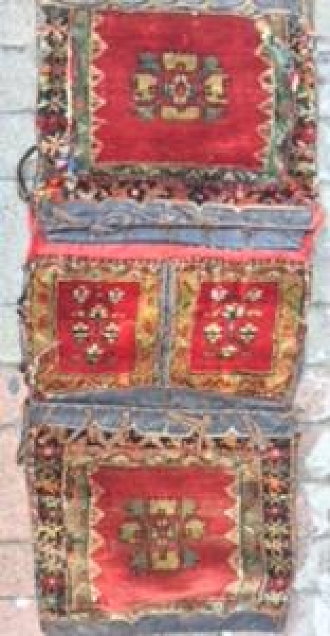 YÜK TAŞINMASI İÇİN BİNEK HAYVANININ ÜZERİNE KOYULAN EŞŞEK PALAN 