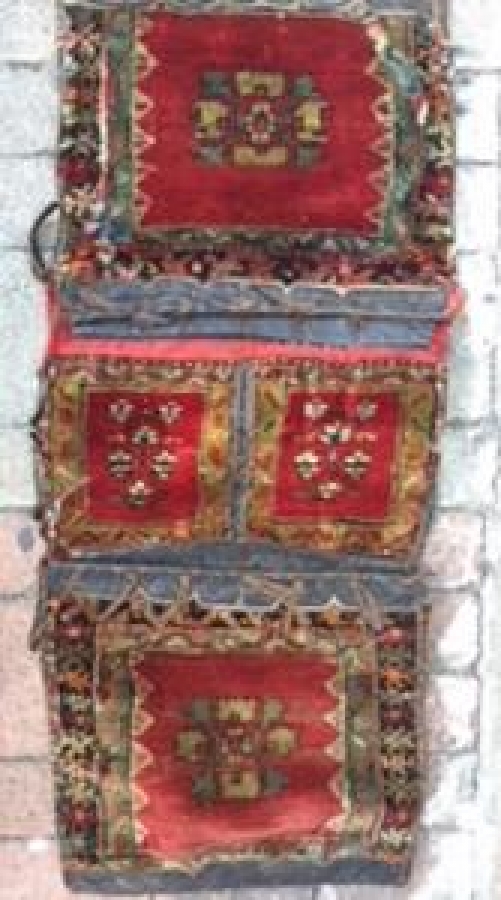 YÜK TAŞINMASI İÇİN BİNEK HAYVANININ ÜZERİNE KOYULAN EŞŞEK PALAN 