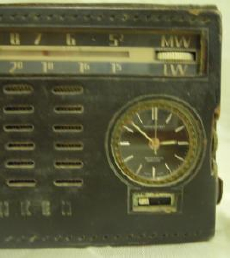 1964 TELEFUNKEN TİCCOLO RADİO POCKET MEKANİK KURMALI ALARM SAATLİ 