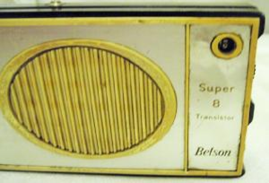 1978 SÜPER 8 TRANSİSTOR BELSON JT - 602 JAPAN PİLLİ RADYO 