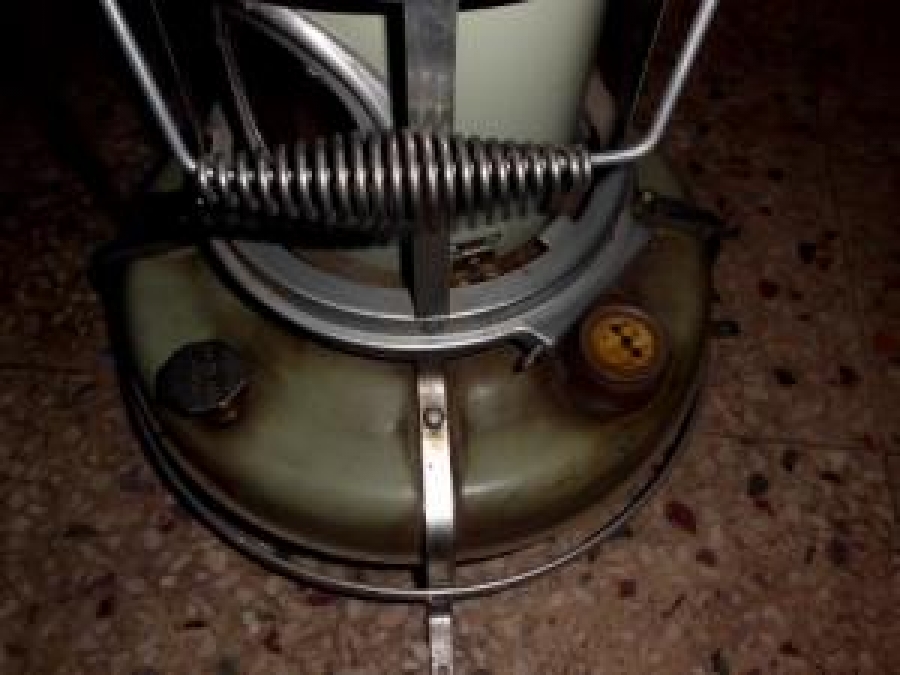 ALADDİN 1958  BLUE FLAME HEATER  H2201 GAZ DEPOLU TAŞINABİLEN BORUSUZ SOBA