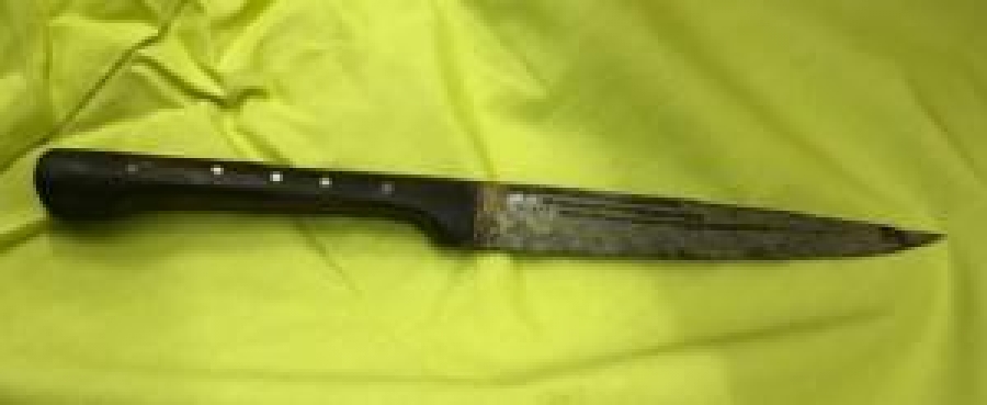 BURSA YAZILI KAMA BOYNUZ SAP EL YAPIM 