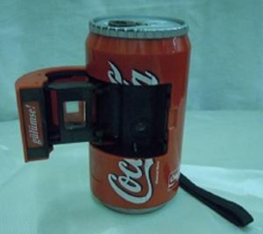 1998 COCA COLA  GİNFAX CAMERA FOTOĞRAF MAKİNE PAT. PENDING KOLEKSİYON 