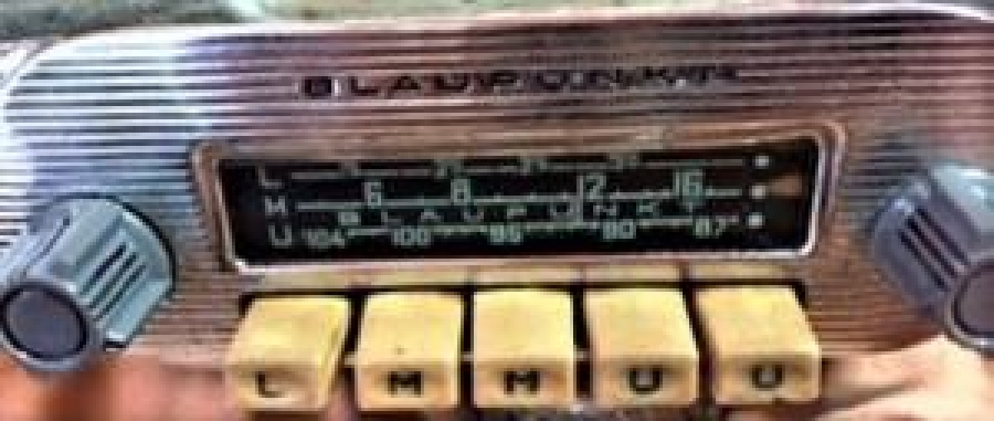 MEKANİK HAFIZALI BLAUPUNKT FARNKFURT TR DE LUXE KLASİK RADYO FM - 1964 