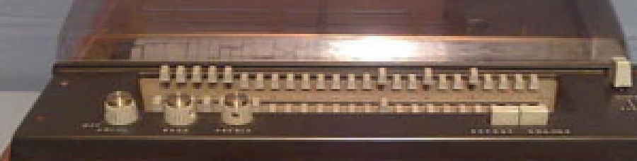 RADİONETTE AF 1 MİNİ JUKE BOX 25 PLAK 50 ŞARKI ÇİFT KAFA 33 45 DEVİR 1965 MODEL 