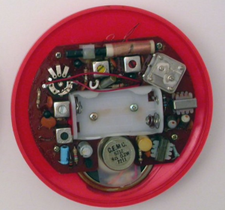 1960 MODEL HOT TOP RADYO PİLLİ RADYO 