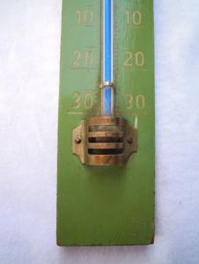 AHŞAP CAM ÇUBUK CIVALI TERMOMETRE