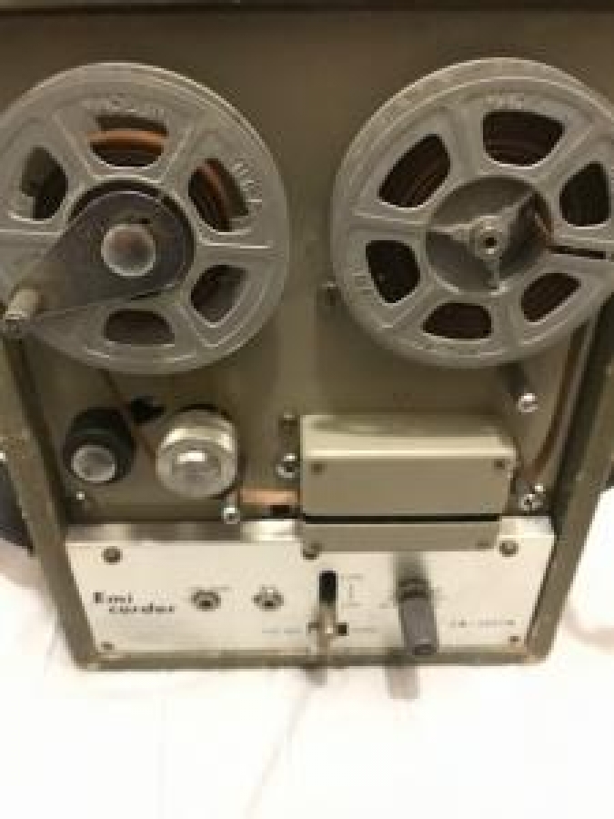 EMİ CORDER SM-205TW 1959 JAPAN MEKANİK KURMALI KAYITLI MAKARA GAZETECİ TEYP KOLEKSİYON 