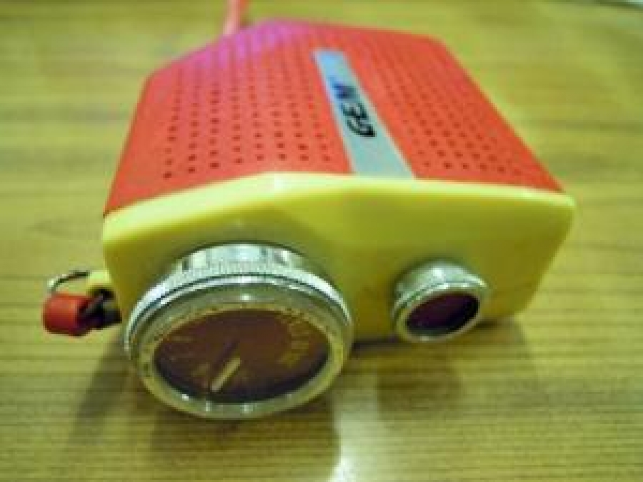 GEM POCKET RADIO CEP RADYO PİLLİ TEK DALGA ORANJ RENK