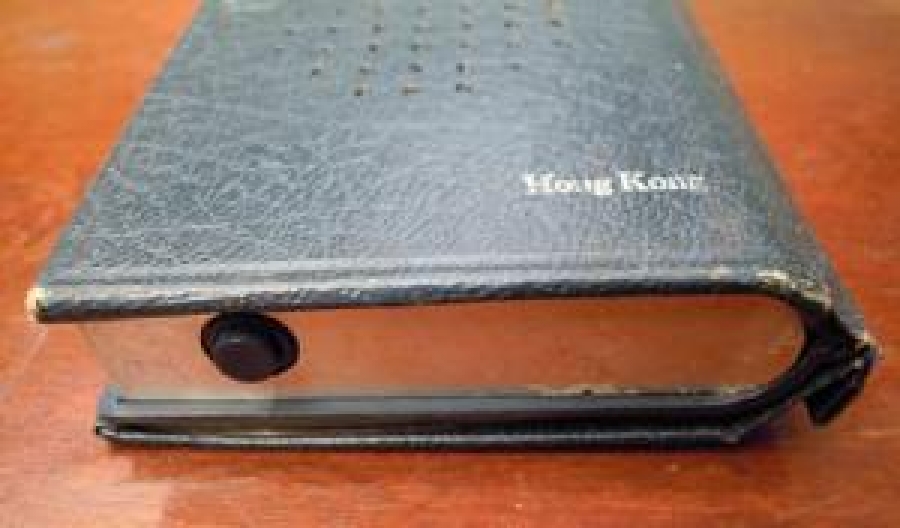 HENICA NOTE BOOK RADİO HONG KONG 1970 KİTAP PİLLİ CEP RADYO 