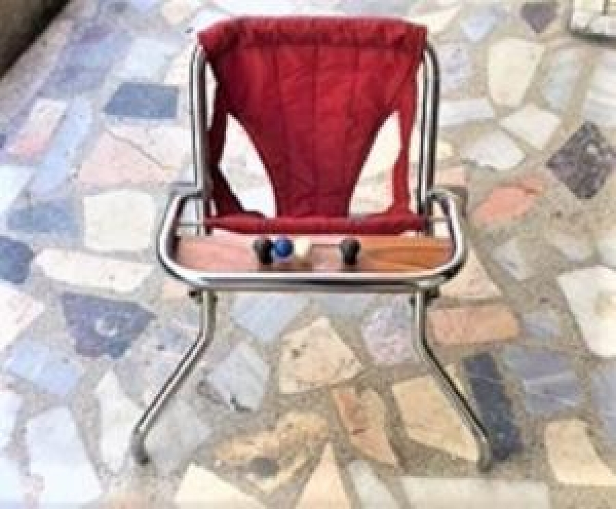 İLK ADIM YARDIMCI APARAT BEBEK YÜRÜTECİ ZIPLAMALI KIRMIZI BEZLİ 