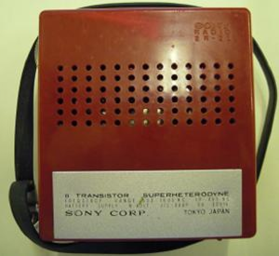 SONY RADIO 2 R - 21 8 TRANSISTOR RADİO 1968 SUPERHETERODYNE RADYO 