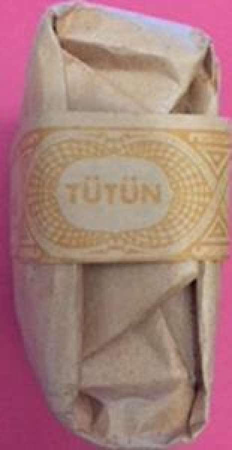 BAFRA 20 GR 125 KURUŞ BANDROLLU TEKEL BAFRA TÜTÜN PAKEDİ 1940 