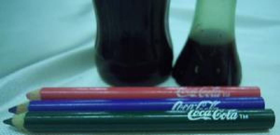 COCA COLA KALEM KUTU KASADA 6 ADET KOLA İÇLERİNDE KALEM 