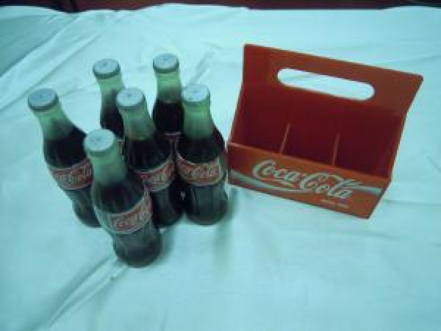 COCA COLA KALEM KUTU KASADA 6 ADET KOLA İÇLERİNDE KALEM 