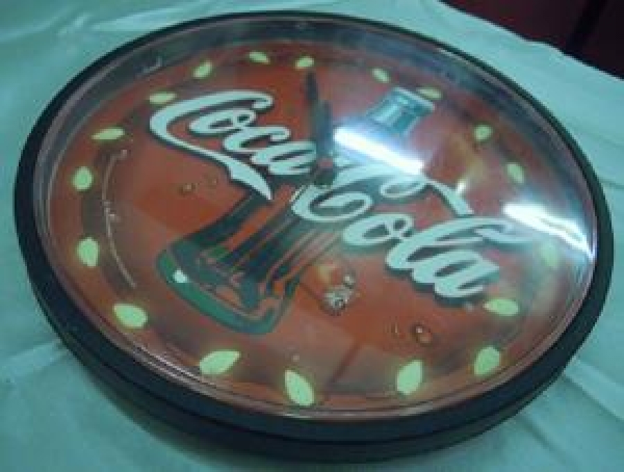 COCA COLA LEGOLU PİLLİ DUVAR SAATİ KOLEKSİYON 