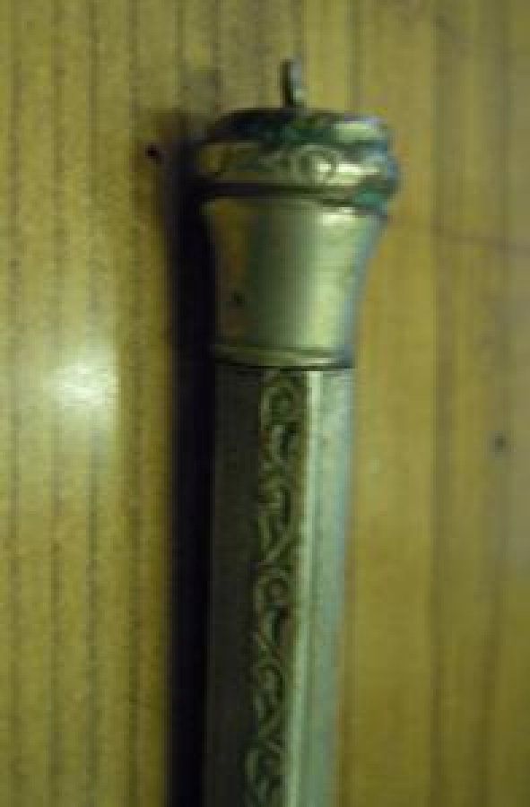 ESKİ OSMANLI KURŞUN KALEM METAL GÜMÜŞ KAPLAMA