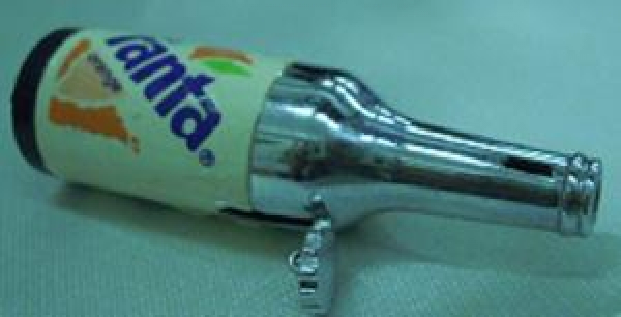 FANTA YAZILI ORJİNAL ŞİŞE FORMDA GAZLI ÇAKMAK 