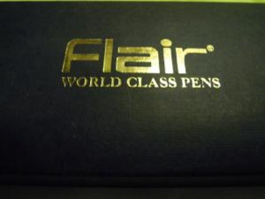 FLAİR WORLD CLASS PENS DOLMA KALEM TÜKENMEZ KALEM ALTIN KAPLAMA ORJİNAL KUTUSUNDA