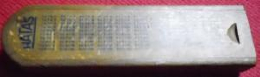 HATAS AHŞAP KAPAKLI İLK OKUL KALEM KUTUSU TEK BÖLME KERRAT CETVELLİ