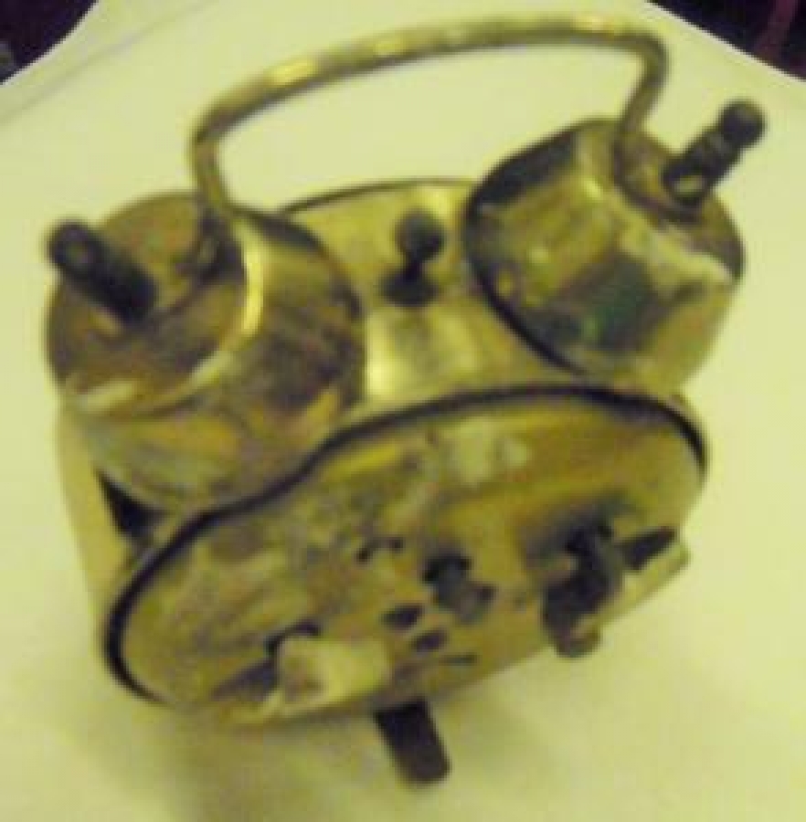 MASA ÜSTÜ MEKANİK KURMALI ÇİFT ZİL ALARMLI MASA SAAT 