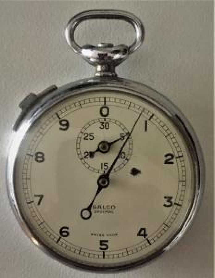 MEKANİK KRONEMETRE GALCODECİ MAL SWISS MADE KRONO SORUNSUZ 