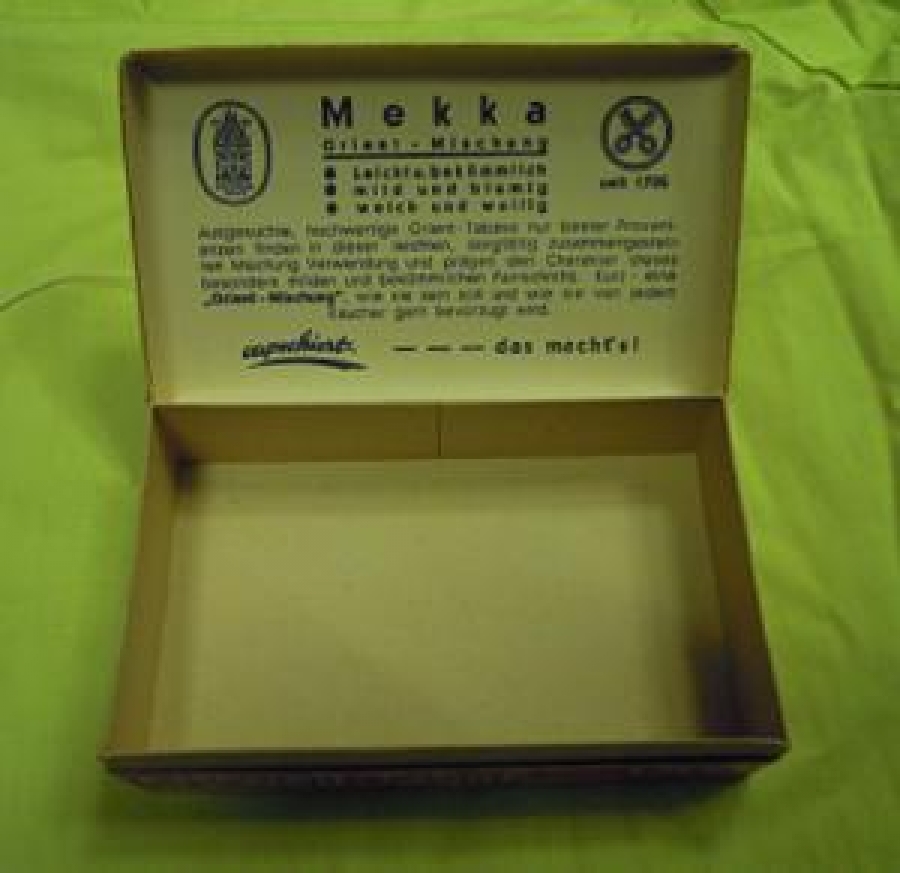 MEKKA CAPOCHİERT.. PİPO TÜTÜNÜ MİLDER TEİNSCHNİTT ORİENT MİSCHUNG CRÜWELL - TABAK SETİ 1705 