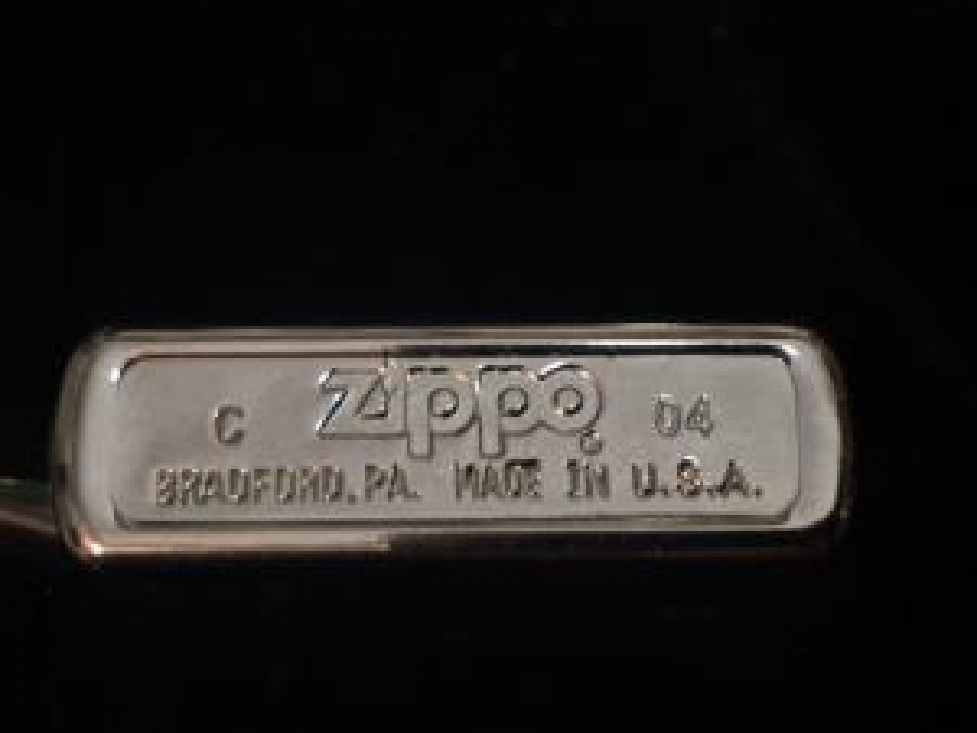 ORJİNAL ZİPPO BENZİNLİ ÇAKMAK BRADFORD.PA C 04 MADE IN USA 