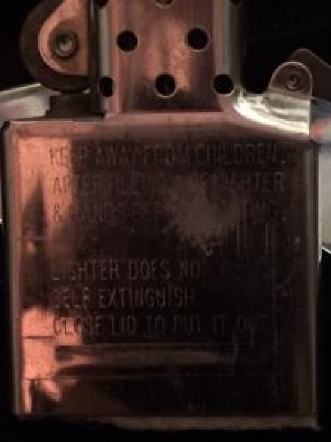 ORJİNAL ZİPPO BENZİNLİ ÇAKMAK BRADFORD.PA C 04 MADE IN USA 